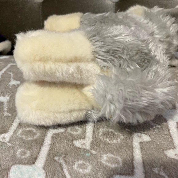 Aurora Medium Wolf Pup Miyoni Tots Adorable Stuffed Animal Gray 10" - Picture 5 of 8